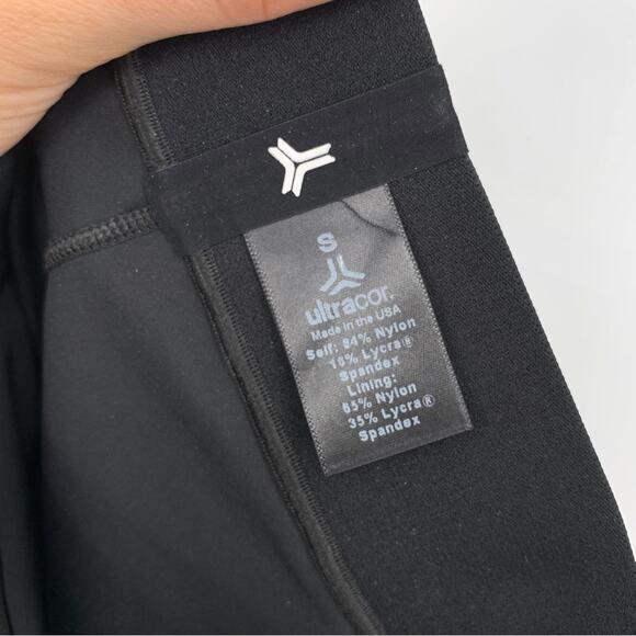 ULTRACOR Star Knockout Ultra High Leggings Black Iridescent Blue S - Picture 6 of 9